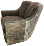 Mesa West Channelback Swivel Glider