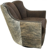 Mesa West Channelback Swivel Glider