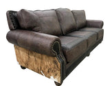 Split Rail 10' 3 Cushion Sofa