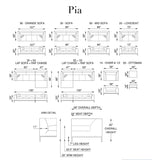 Eleanor Rigby Pia 30 Sofa