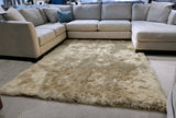 Taupe New Zealand Sheepskin Area Rug 6' x 8' by Hudson Hides