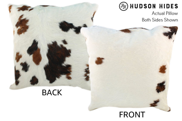 Tricolor Cowhide Pillow #10062