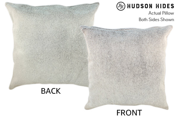 Gris Grey Cowhide Pillow #10104