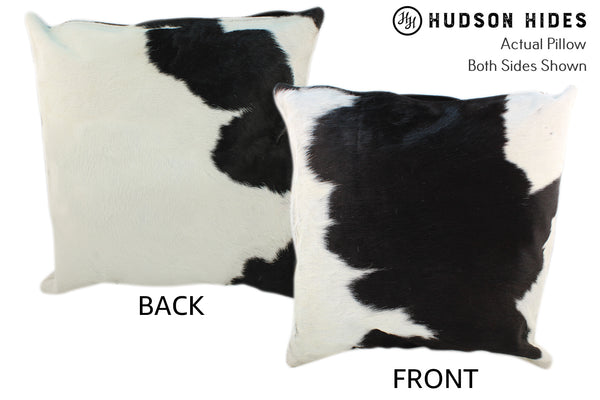 Black and White Cowhide Pillow #10148