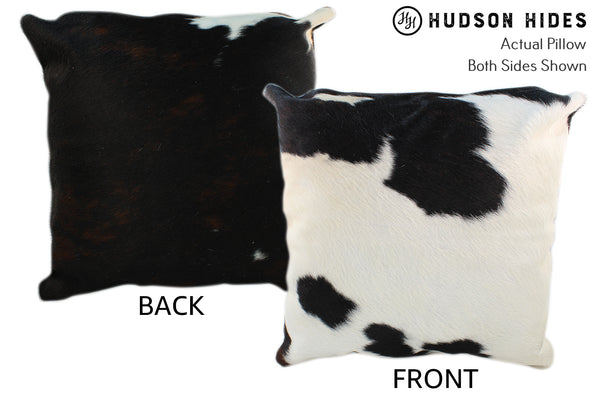 Black and White Cowhide Pillow #10294
