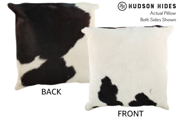 Black and White Cowhide Pillow #10344