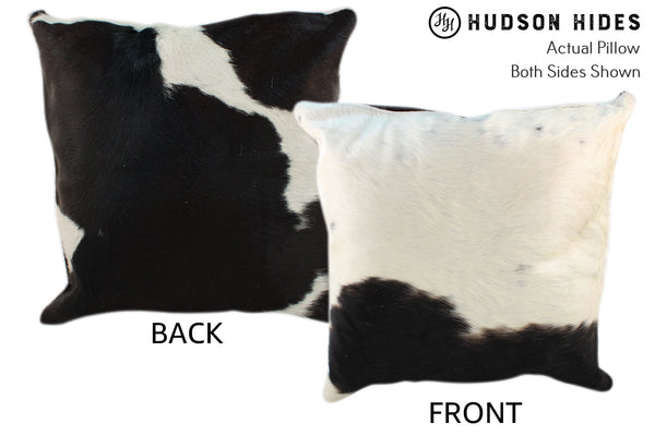 Black and White Cowhide Pillow #10351