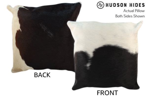 Black and White Cowhide Pillow #10352