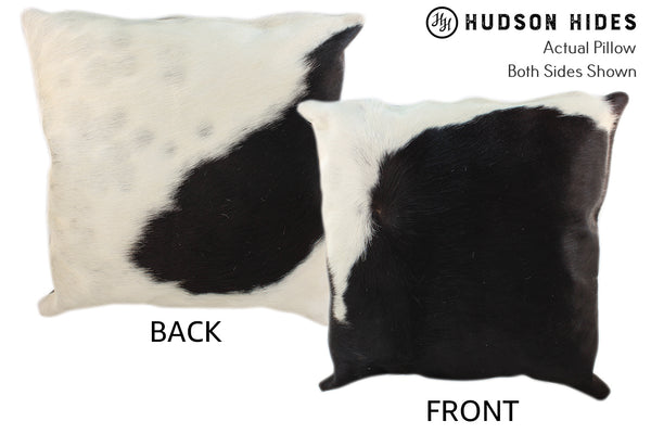 Black and White Cowhide Pillow #10514