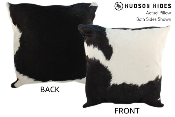 Black and White Cowhide Pillow #10516