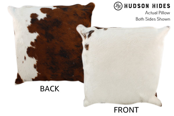 Tricolor Cowhide Pillow #10548