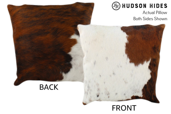 Tricolor Cowhide Pillow #10567