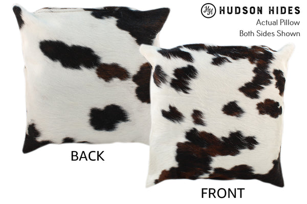 Tricolor Cowhide Pillow #10625