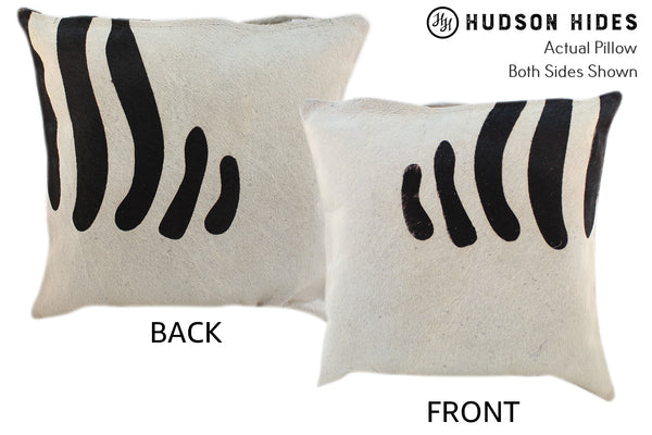 Zebra Cowhide Pillow #10748