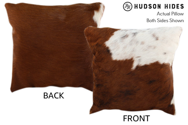 Tricolor Cowhide Pillow #10789
