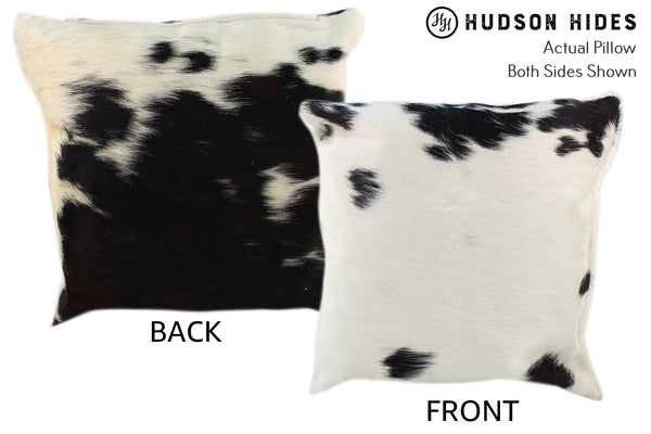 Black and White Cowhide Pillow #10879