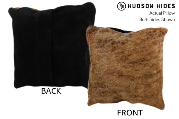 Medium Brindle Cowhide Pillow #11075
