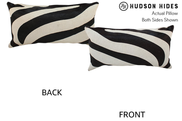 Zebra Cowhide Pillow #11083