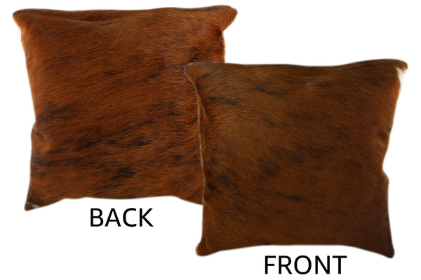Medium Brindle Cowhide Pillow #11407