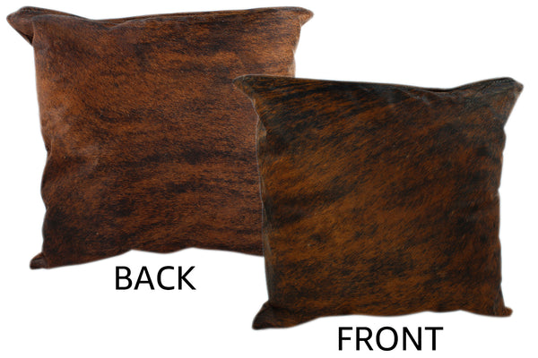 Medium Brindle Cowhide Pillow #11420