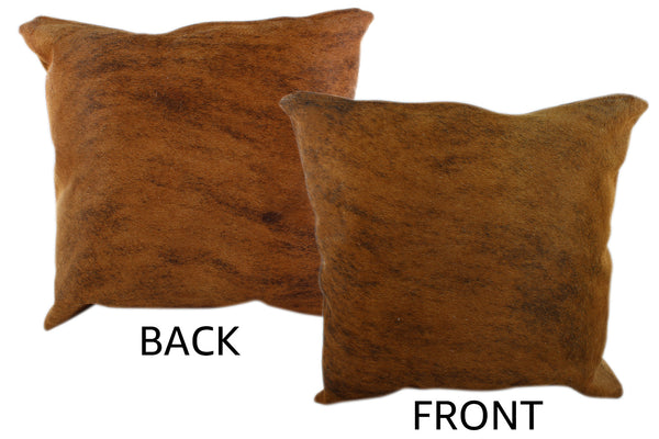 Medium Brindle Cowhide Pillow #11461
