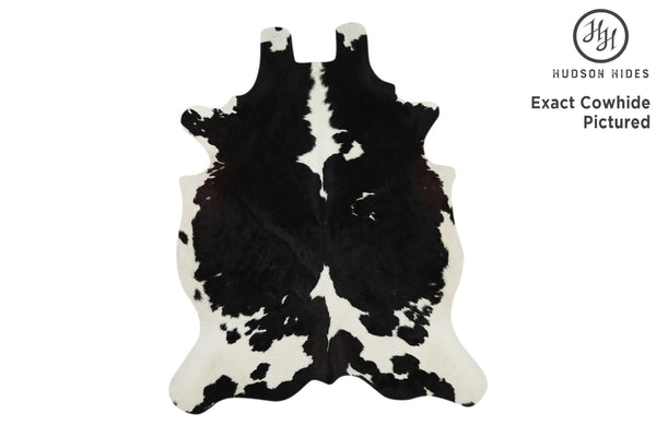 Black And White Cowhide Rug #11796