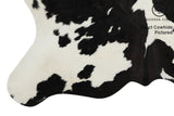 Black And White Cowhide Rug #11796