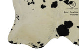 Black And White Cowhide Rug #11874