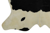 Black and White X-Large European Cowhide Rug 7'11"H x 6'0"W #11876 by Hudson Hides