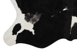 Black And White Cowhide Rug #11963