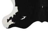 Black And White Cowhide Rug #12032