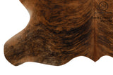 Medium Brindle Cowhide Rug #12152