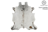 Salt And Pepper Brown Cowhide Rug #12250