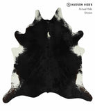 Black and White Cowhide Rug #12362