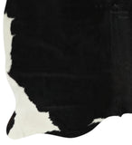 Black and White Cowhide Rug #12372