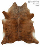 Medium Brindle Cowhide Rug #12380