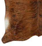 Medium Brindle Cowhide Rug #12380