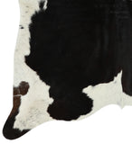 Black and White Cowhide Rug #12394