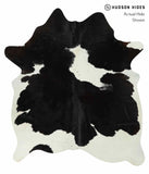 Black and White Cowhide Rug #12434