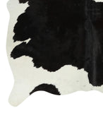 Black and White Cowhide Rug #12434