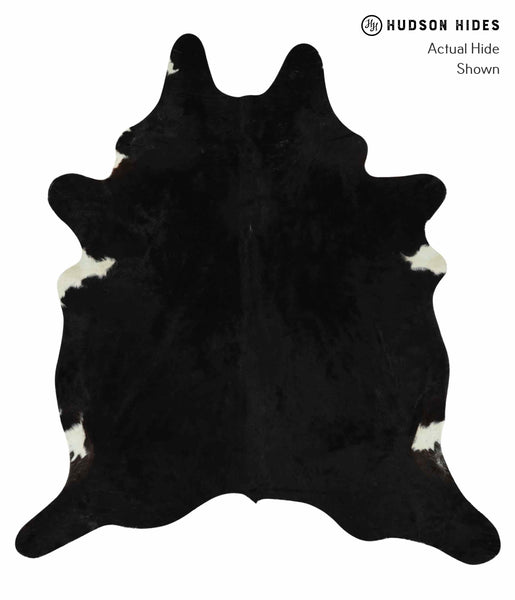 Black and White Cowhide Rug #12500