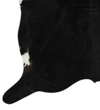 Black and White Cowhide Rug #12500
