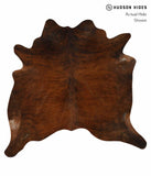 Medium Brindle Cowhide Rug #12562