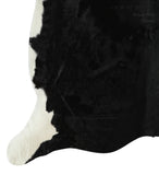 Black and White Cowhide Rug #12576