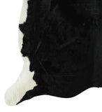 Black and White Cowhide Rug #12576