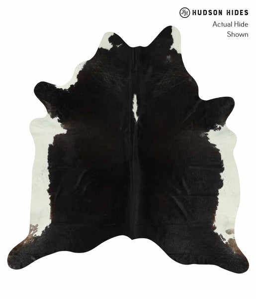 Black and White Cowhide Rug #12597