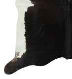Black and White Cowhide Rug #12597