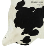Black and White Cowhide Rug #12613