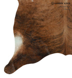 Medium Brindle Cowhide Rug #12614