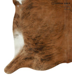 Medium Brindle Cowhide Rug #12623